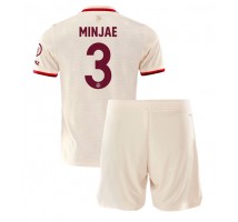 Bayern Munich Kim Min-jae #3 Koszulka Trzecia dzieci 2024-25 Krótki Rękaw (+ krótkie spodenki)